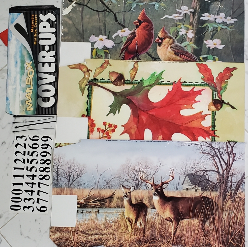 3 Mailbox Covers, Seasonal Bundle